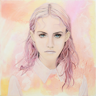 Anielka Hampson Painting Hard Luck Holly